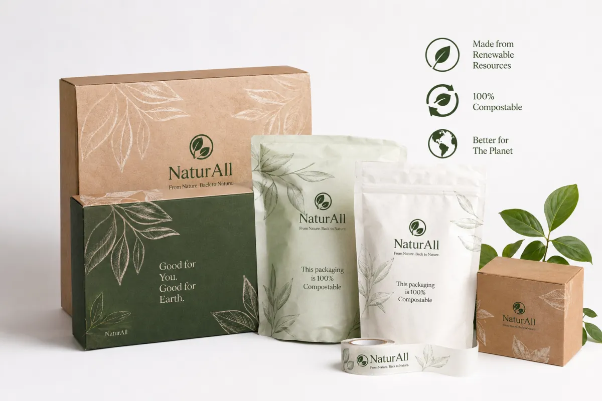 Compostable Packaging Custom Printed: Procurement Brief