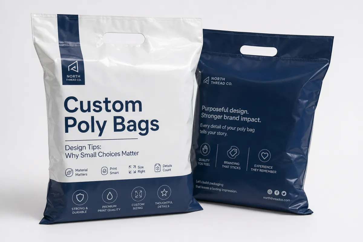 Custom Poly Bags Design for Better Packaging Results