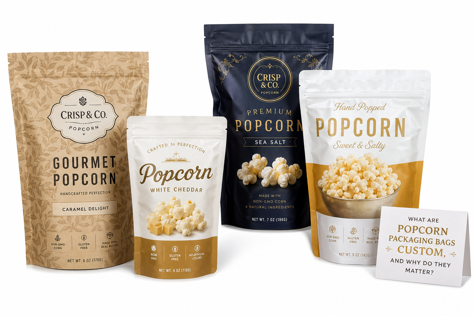 Popcorn Packaging Bags Custom: Materials, Costs, Timing
