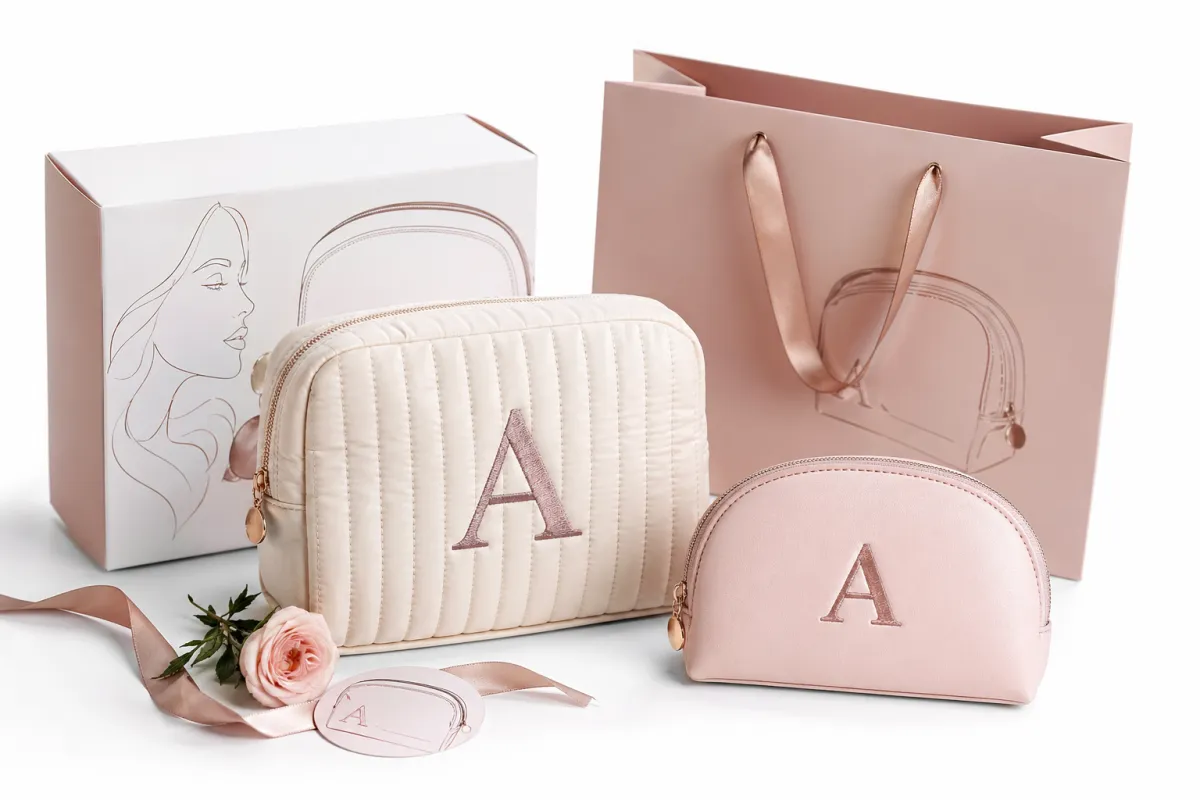 Personalized Cosmetic Bags Wholesale: Why They Sell - CustomLogoThing packaging example
