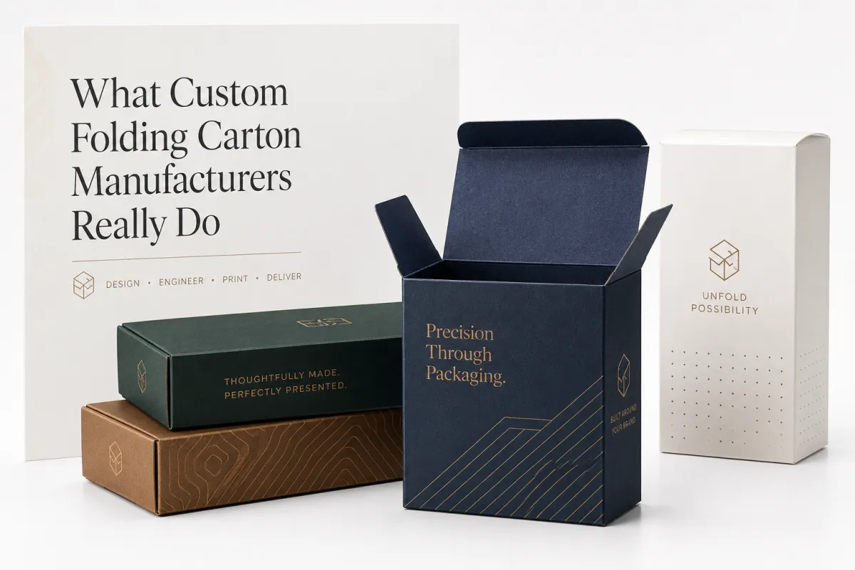 Custom Folding Carton Manufacturers: Procurement Brief