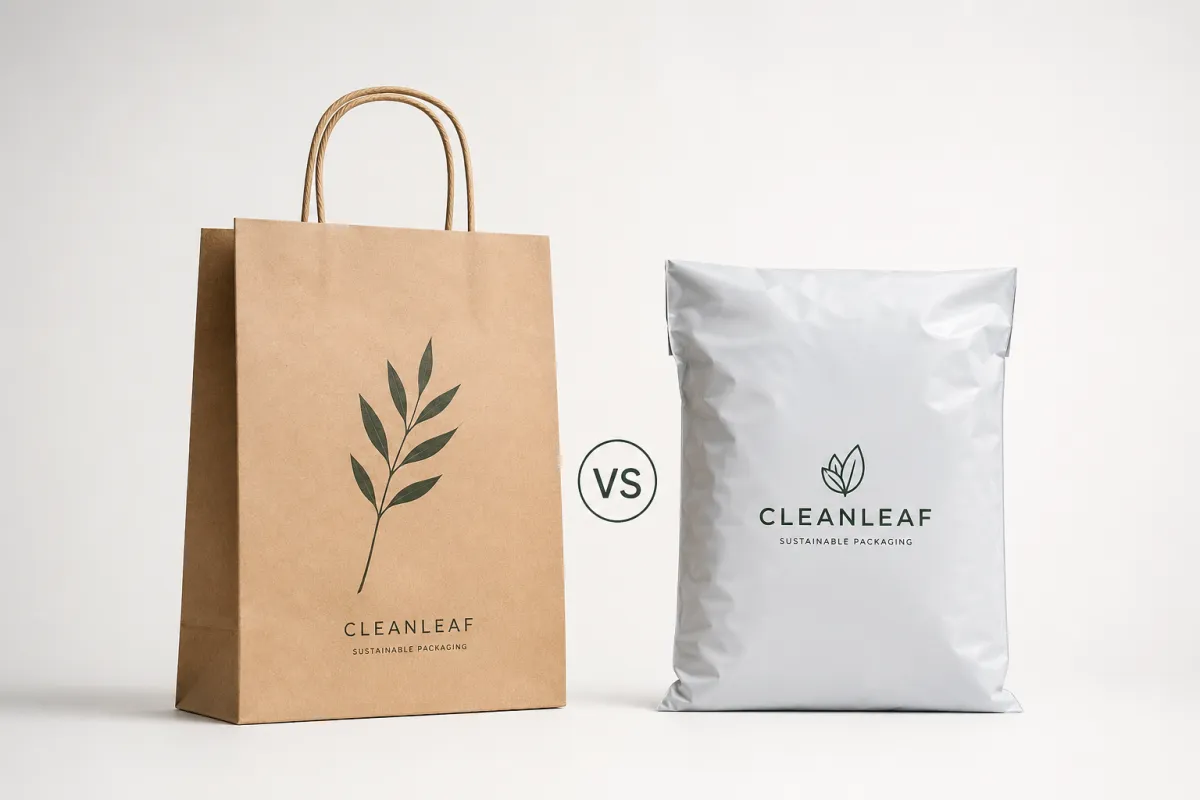 Compare Paper Bags vs Poly Mailers: Sourcing Brief