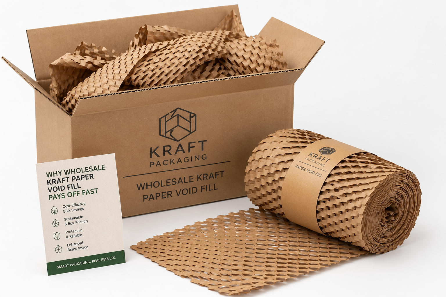 Wholesale Kraft Paper Void Fill for Smarter Packing