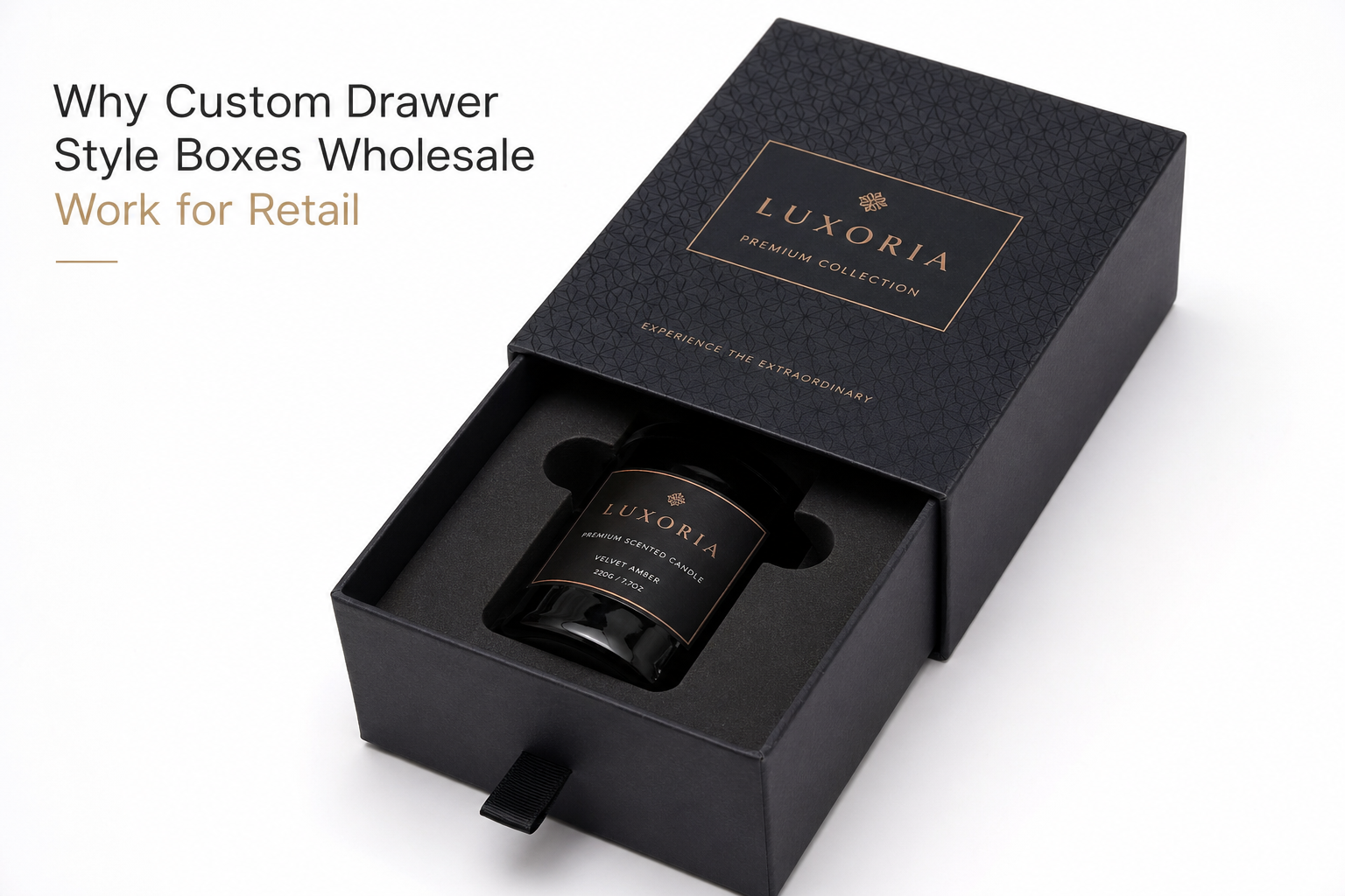 Custom Drawer Style Boxes Wholesale: Pricing & Specs