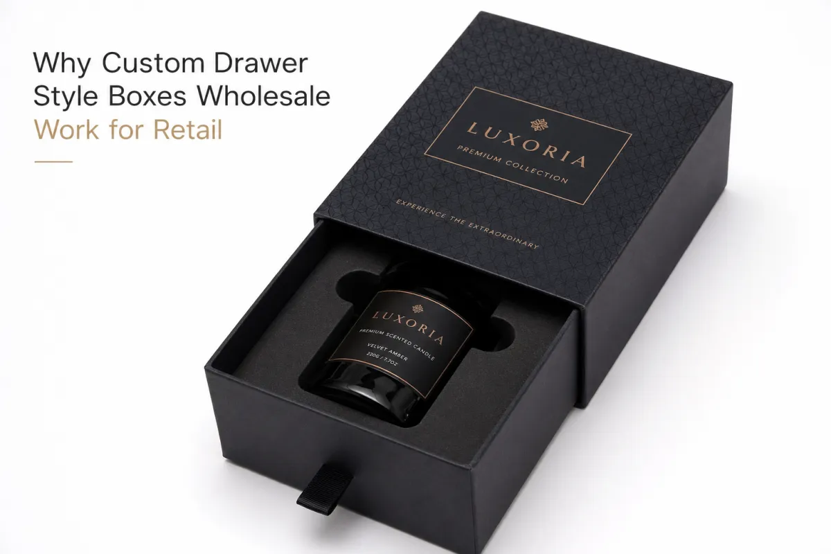 Custom Drawer Style Boxes Wholesale: Pricing & Specs