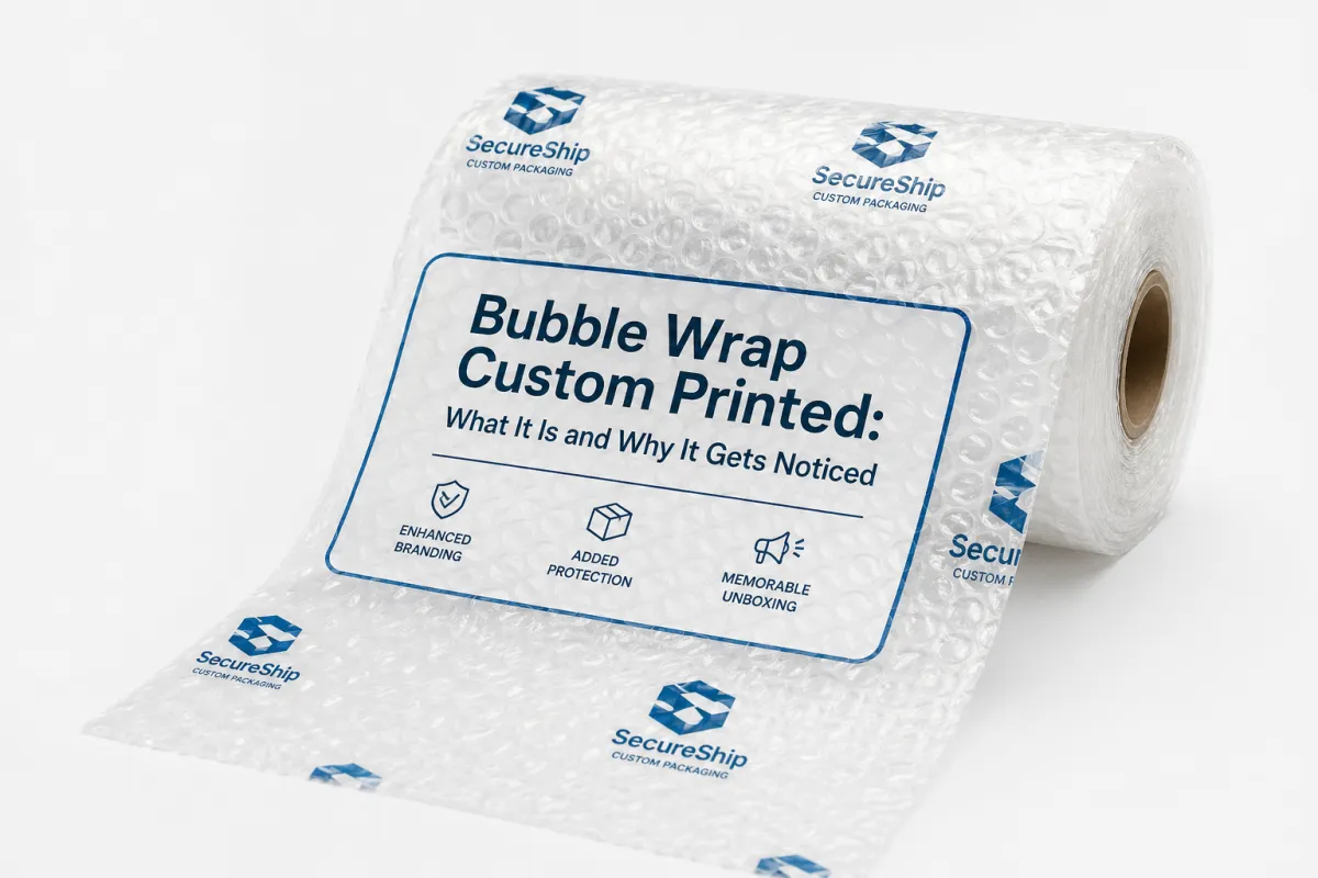 Bubble Wrap Custom Printed: Quote Scope, Sample Proof, MOQ