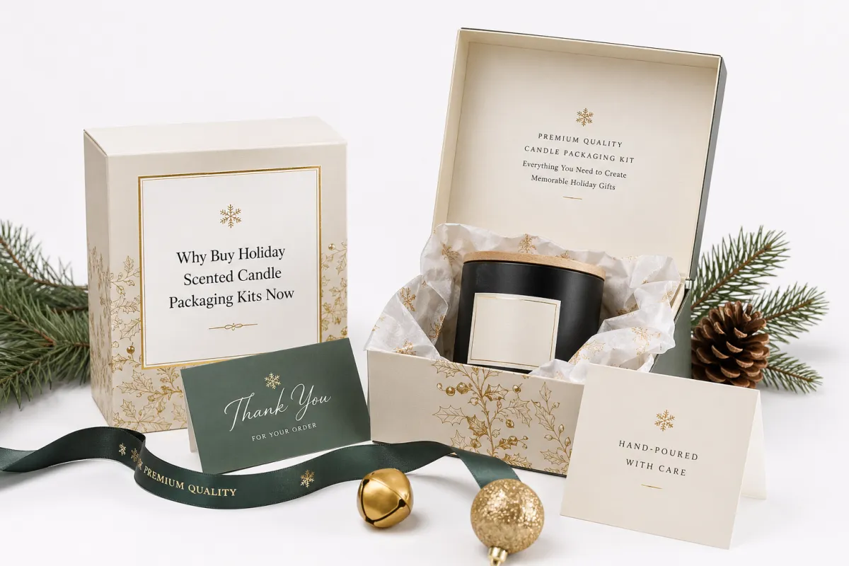 Buy Holiday Scented Candle Packaging Kits
