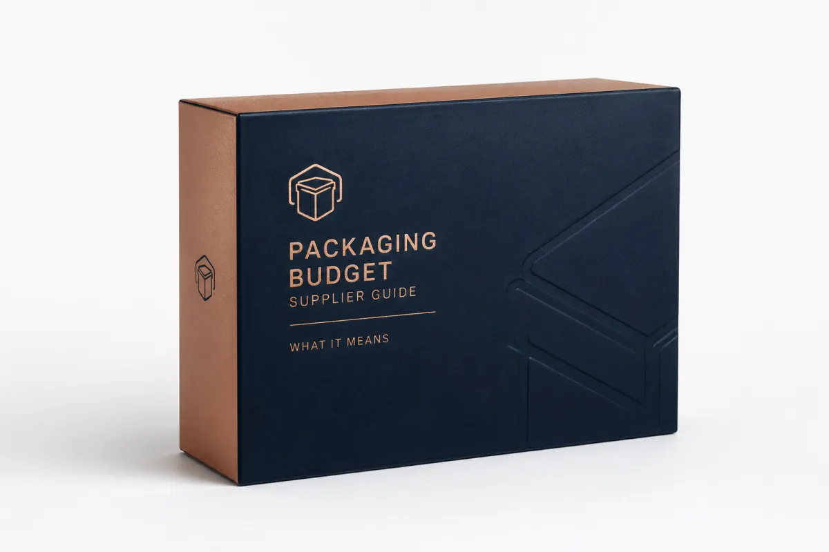 Packaging Budget Supplier: Quote Scope