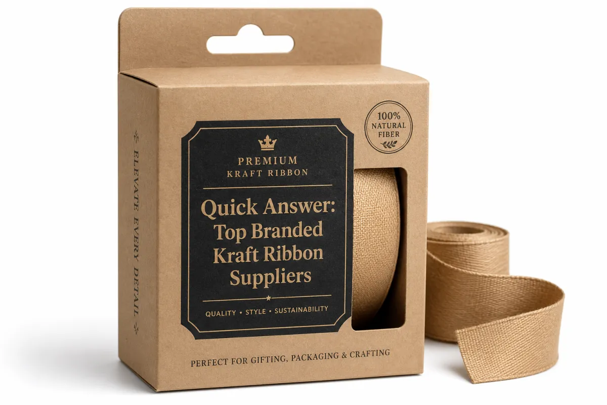 Branded Kraft Ribbon Suppliers Worth Trusting Now