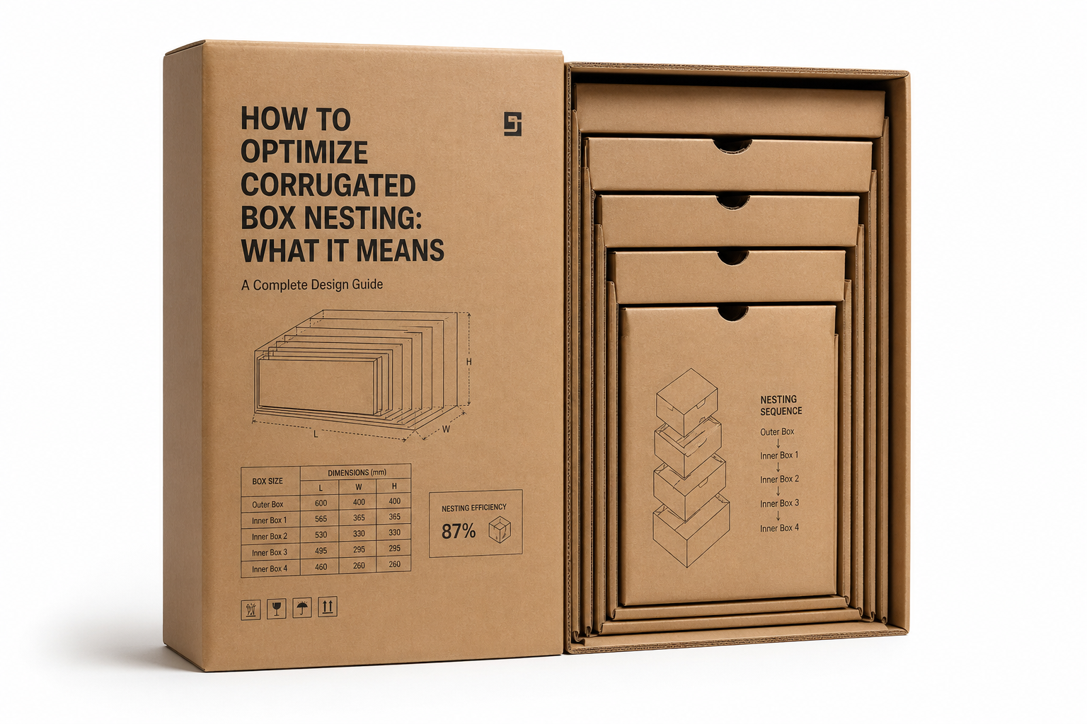 How to Optimize Corrugated Box Nesting for Lower Costs