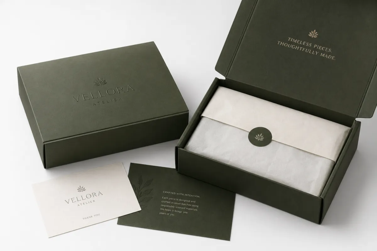Create Branded Packaging Identity Sticks