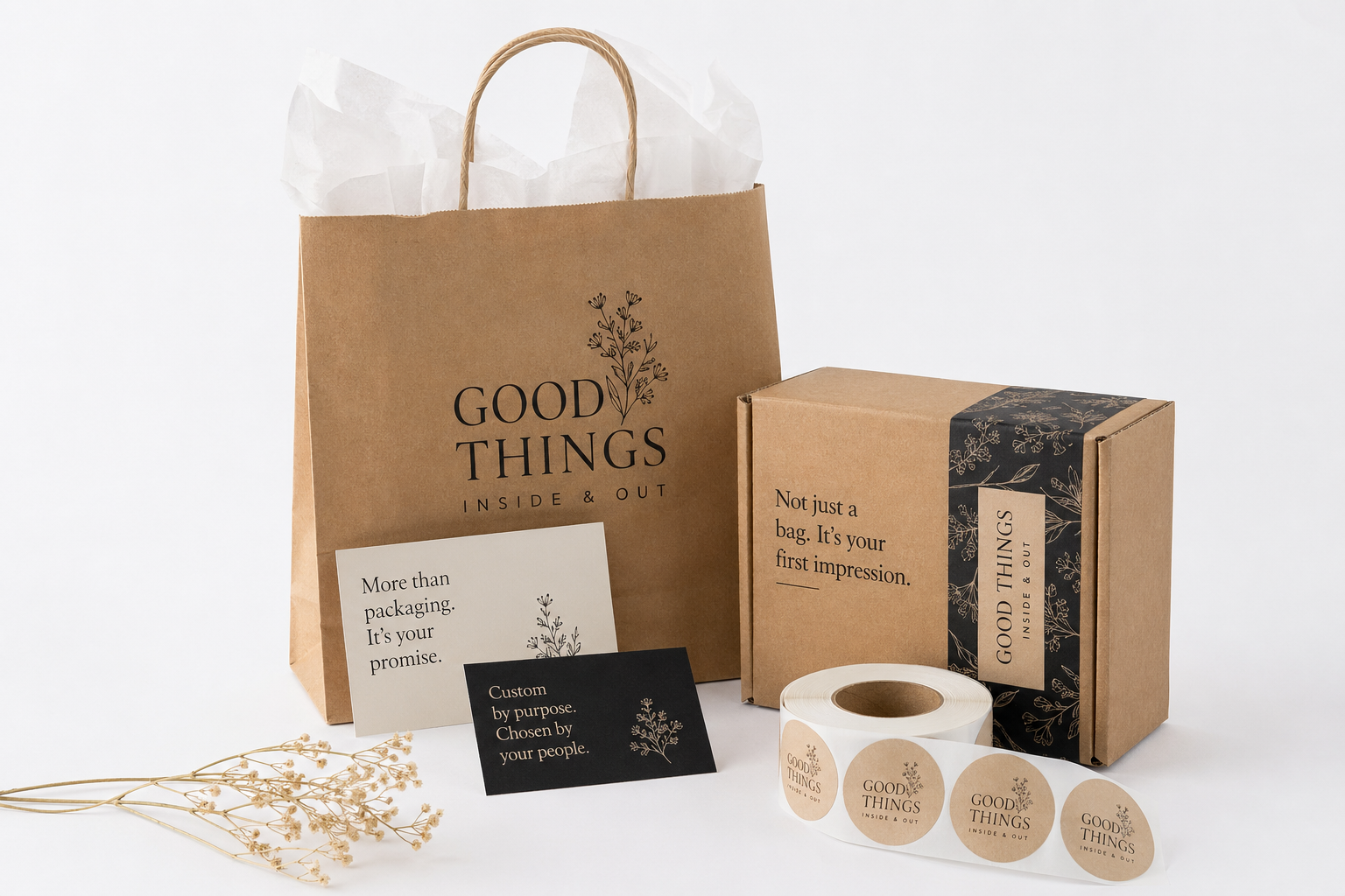 Custom kraft paper bags: costs, process, and impact