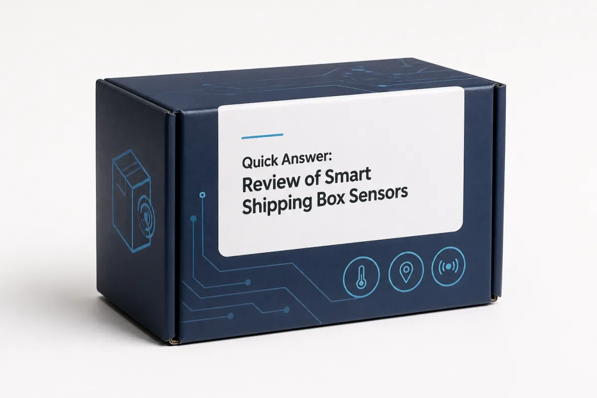 Of Shipping Box Sensors Options Compared