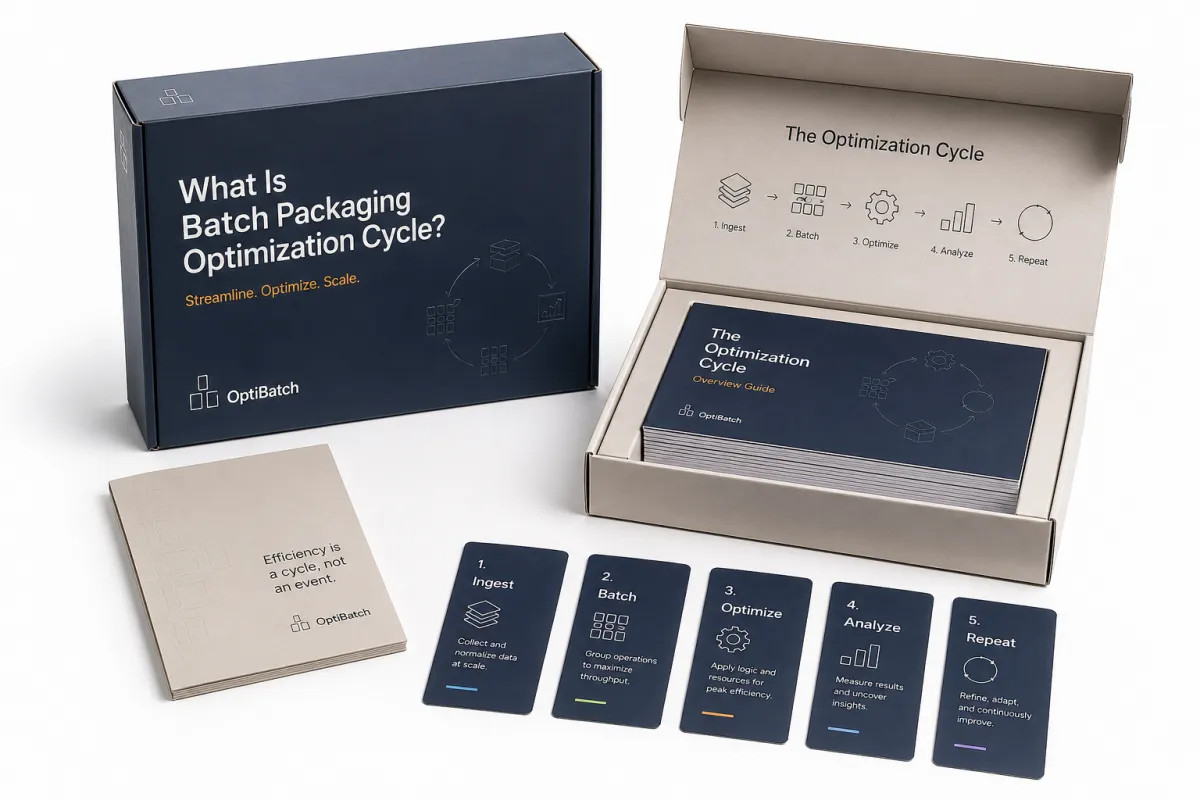 Batch Packaging Optimization Cycle: Explained