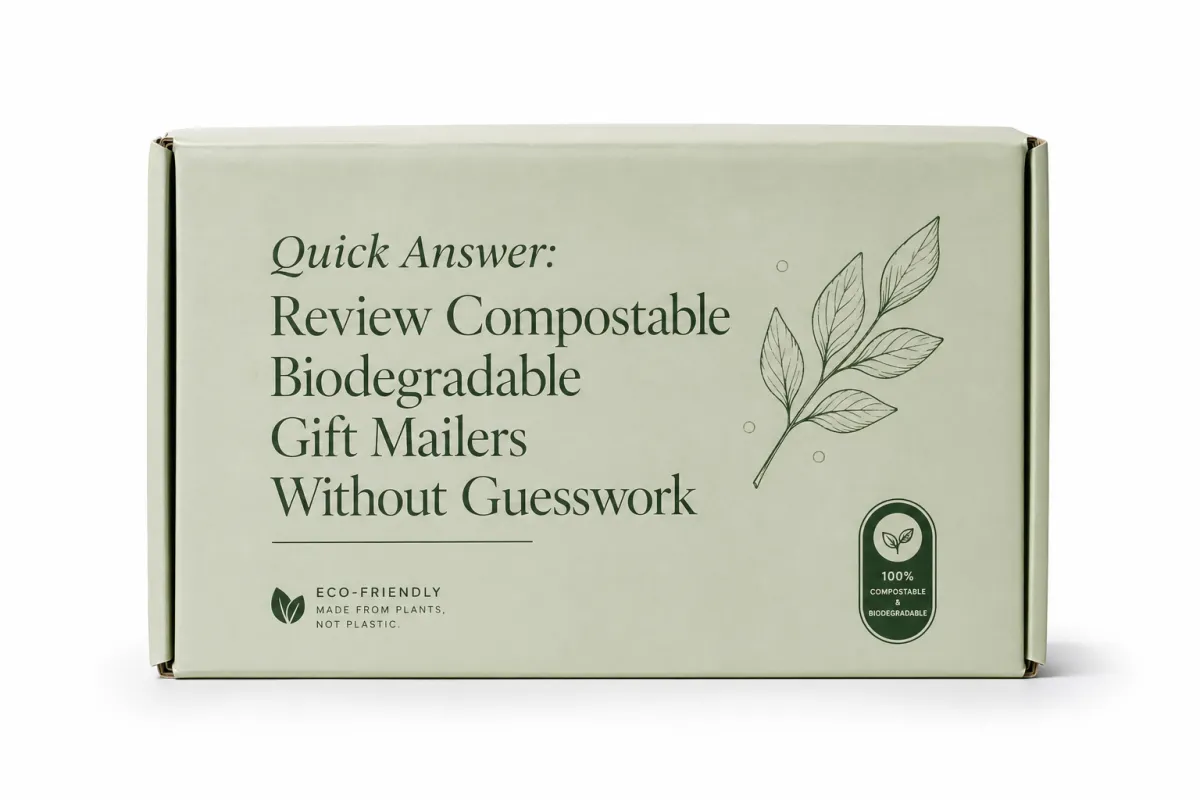 Compostable Biodegradable Gift Mailers