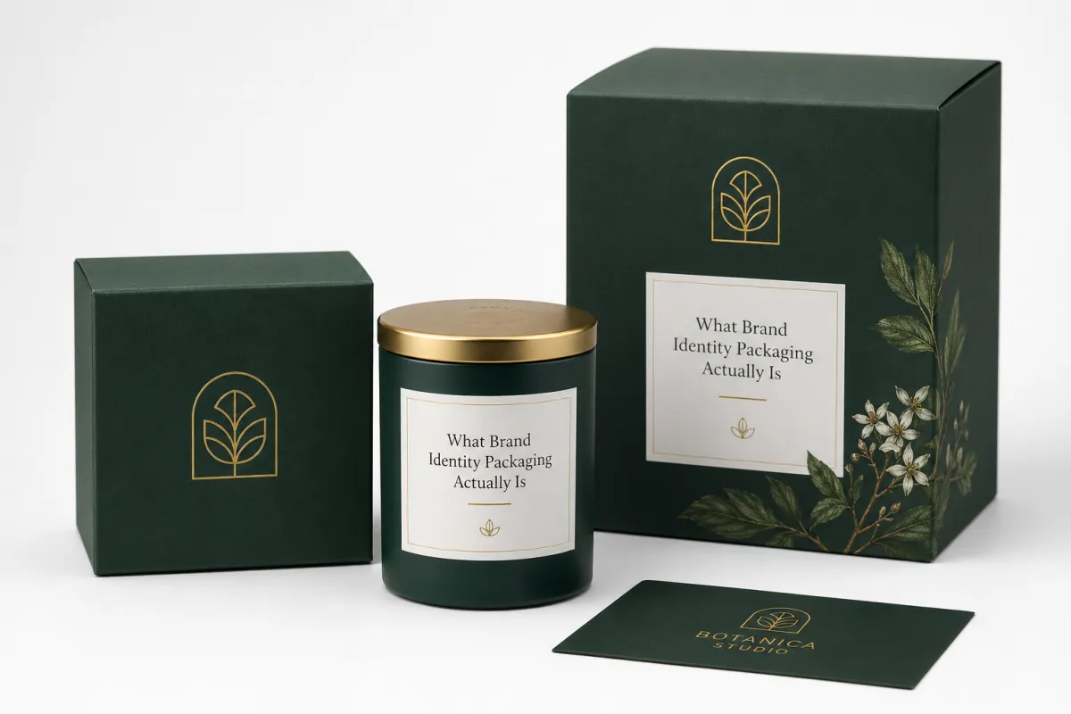 Create Brand Identity Packaging Sticks