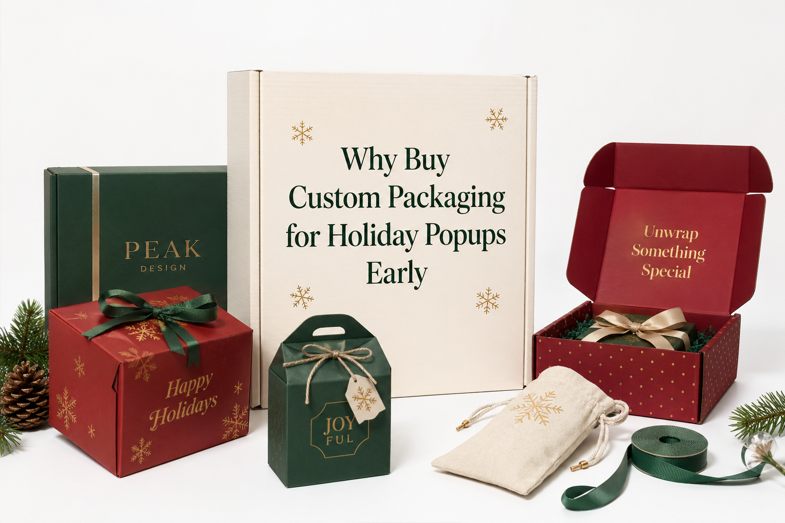 Buy Custom Packaging for Holiday Popups That Sells Fast