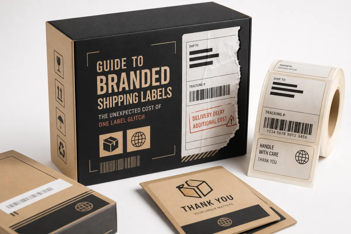 To Branded Shipping Labels: Material, Adhesive, Artwork