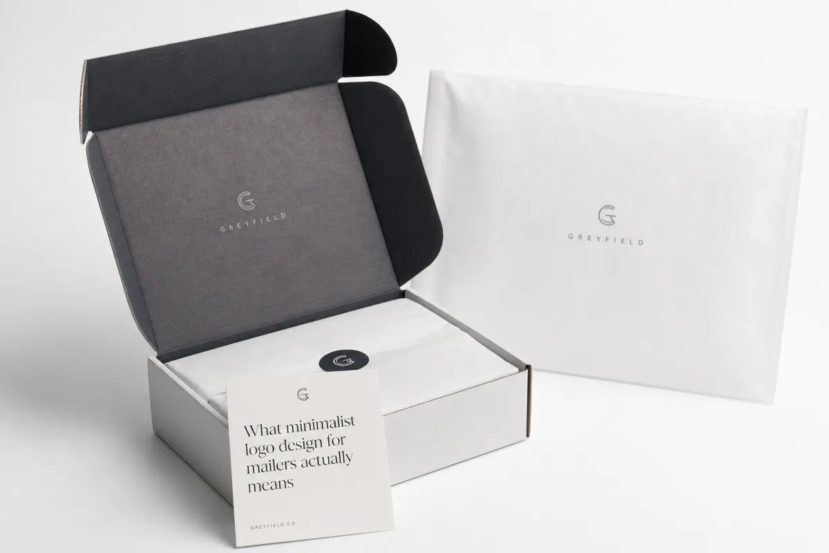 Minimalist Logo Design for Mailers: Sourcing Brief