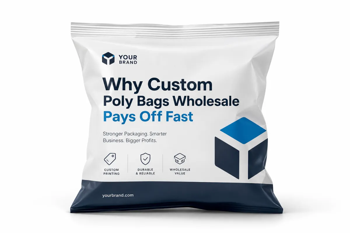 Common production checks for custom poly bags wholesale before volume launch