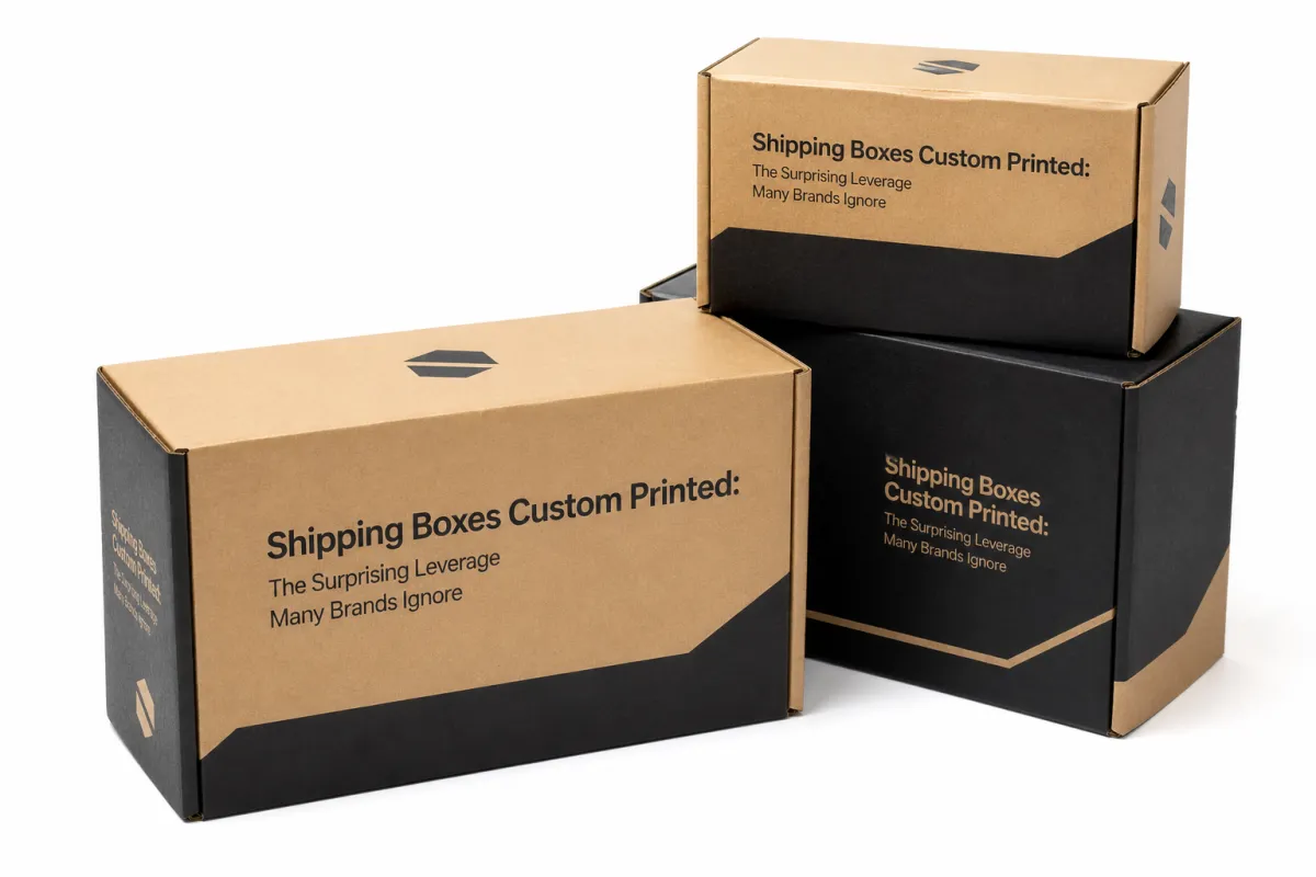 Custom packaging: Shipping Boxes Custom Printed: The Surprising Leverage Many Brands Ignore - shipping boxes custom printed