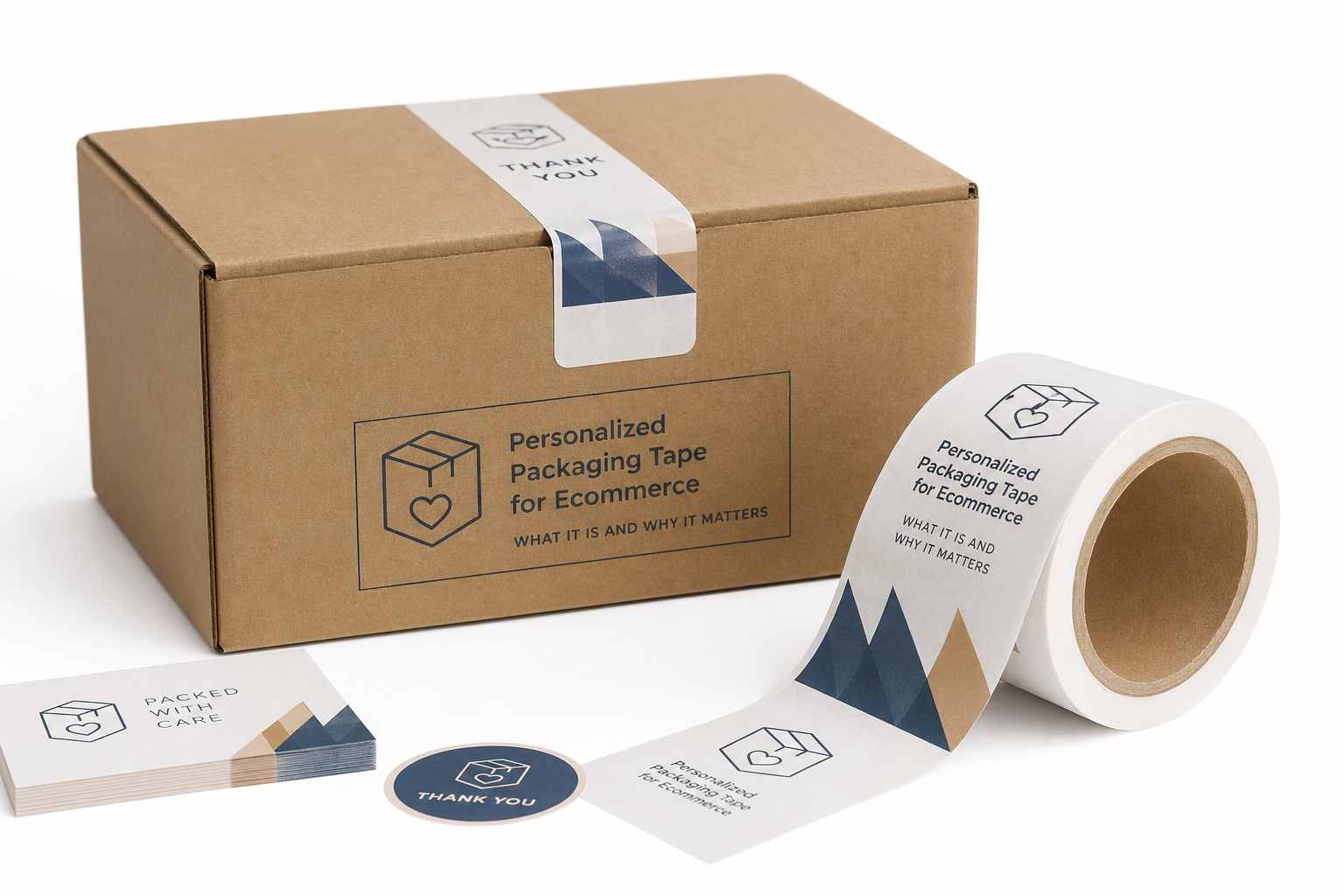 Personalized Packaging Tape for Ecommerce Shipping