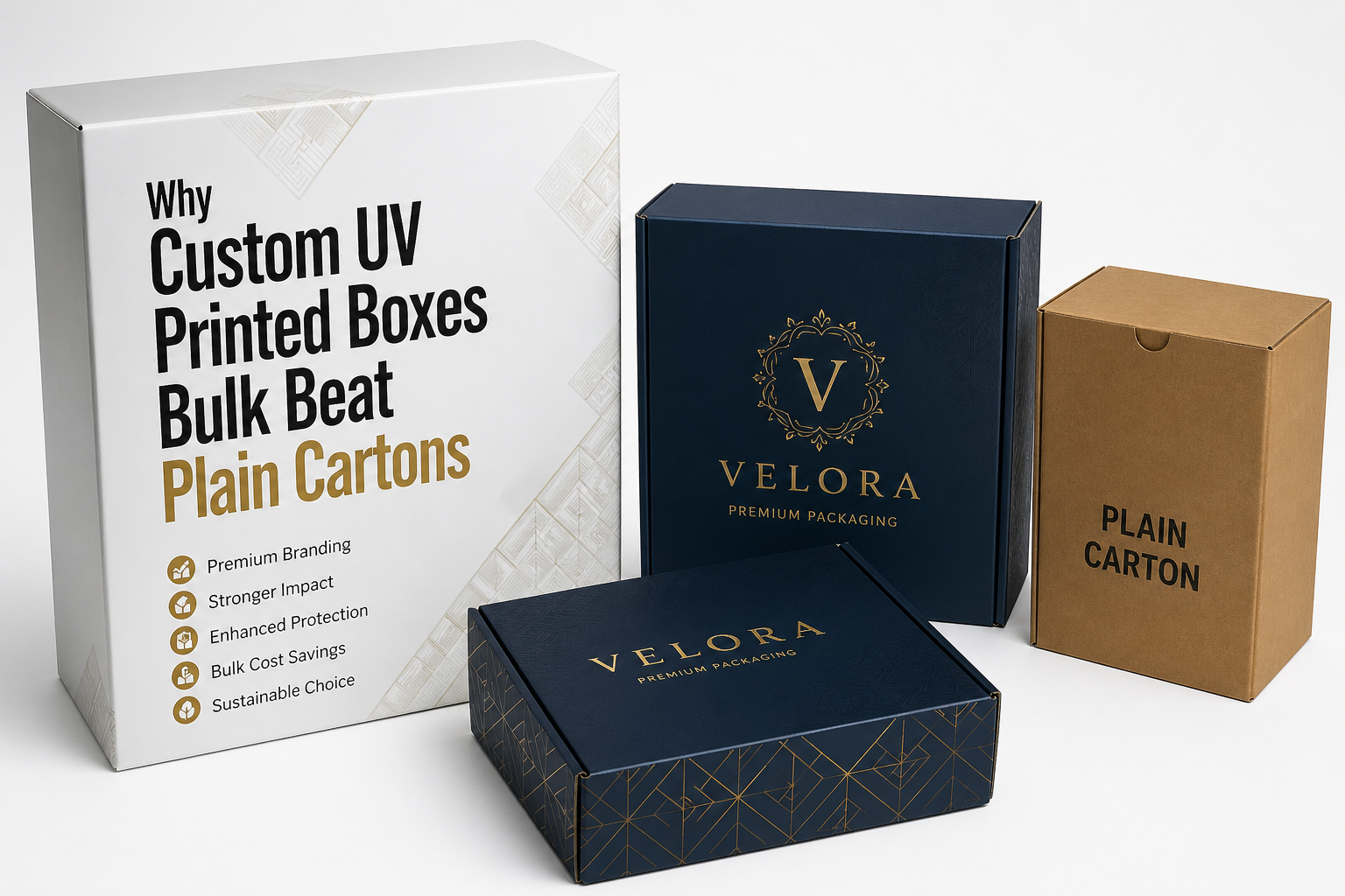 Custom UV Printed Boxes Bulk: Pricing, Specs, Process
