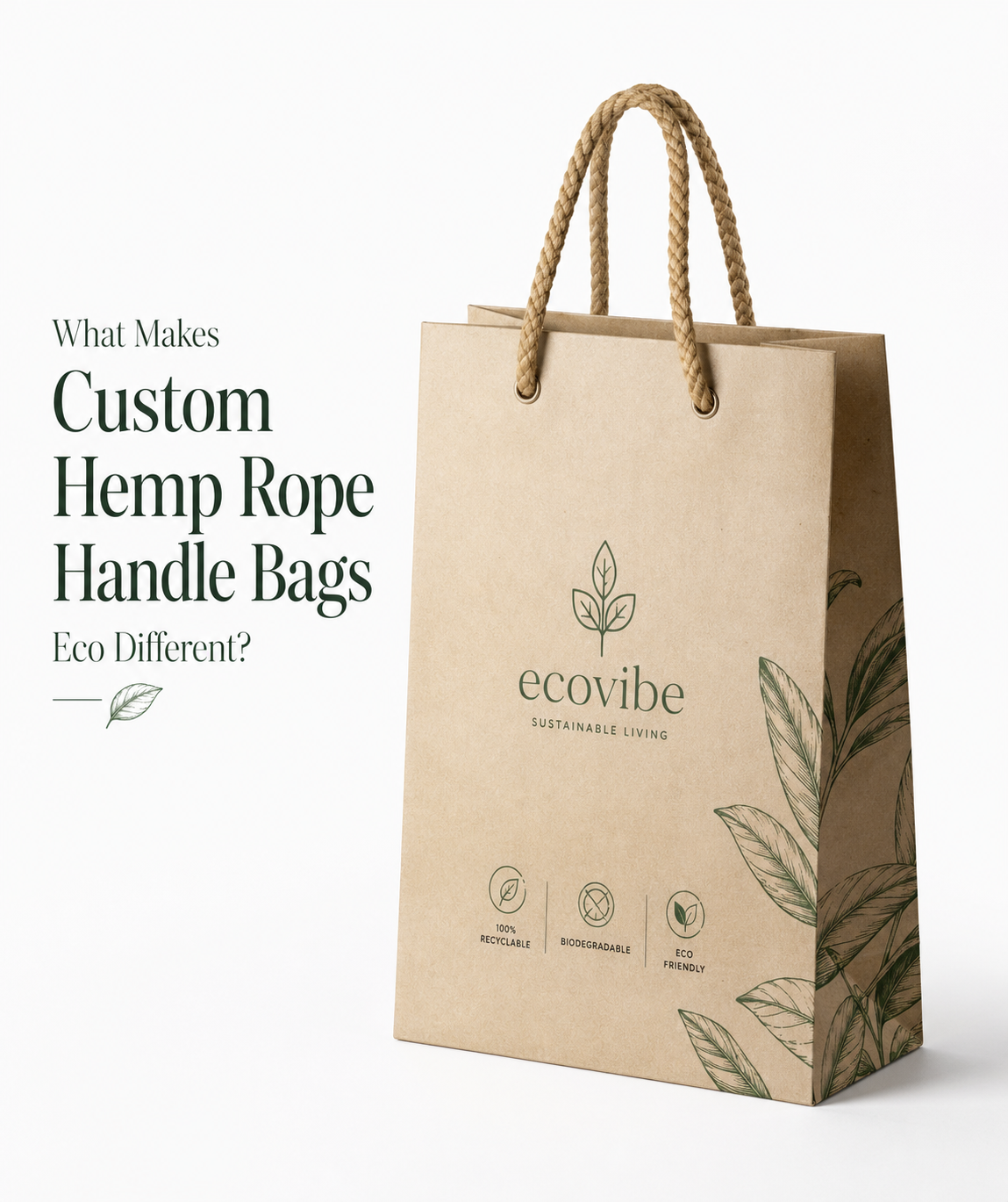 Custom Hemp Rope Handle Bags Eco: What Buyers Need