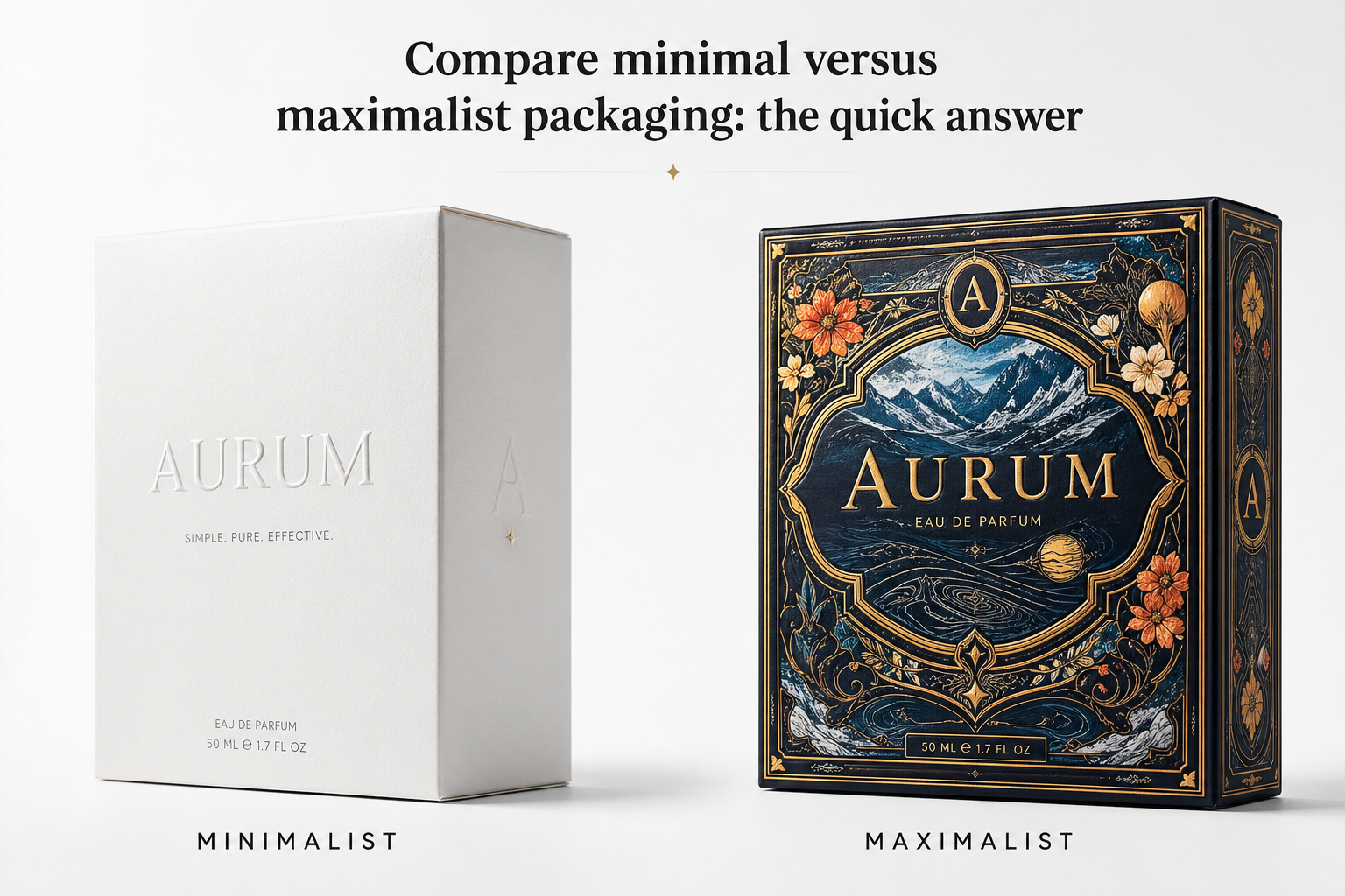 Compare Minimal Versus Maximalist Packaging: Real Tradeoffs