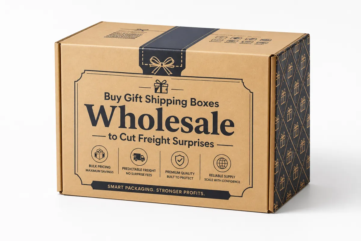 Buy Gift Shipping Boxes Wholesale: Quote Brief