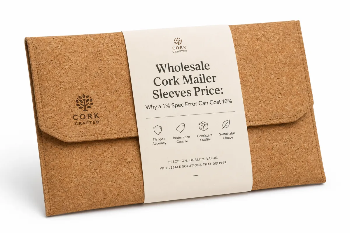 Wholesale Cork Mailer Sleeves Price and Lead Times