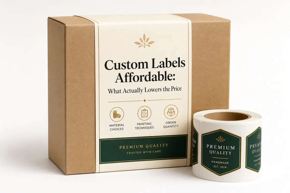 Custom Labels Affordable: Quote Scope, Sample Proof, MOQ