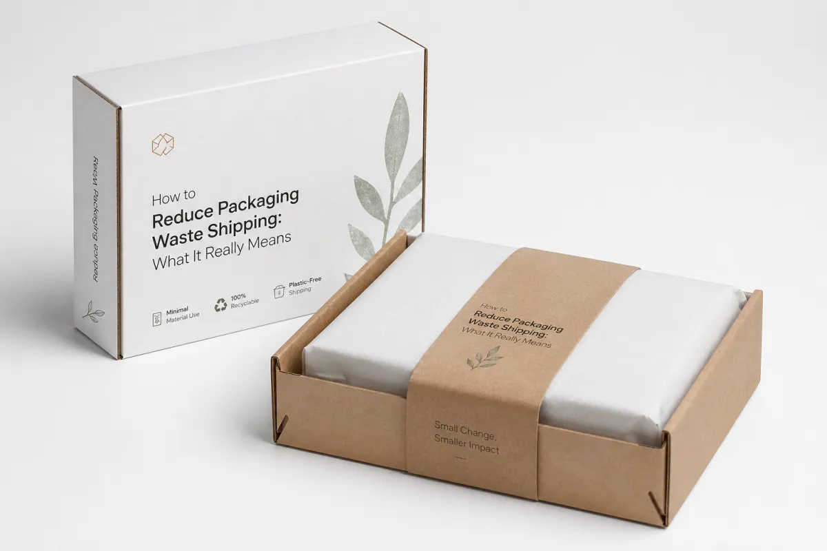 Reduce Packaging Waste Shipping with Custom Packaging