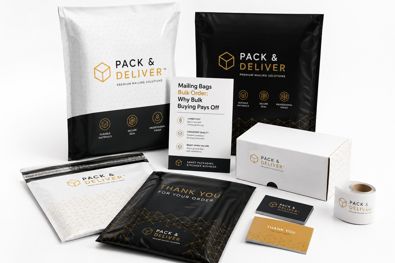 Mailing Bags Bulk Order: Pricing, Specs, and Process