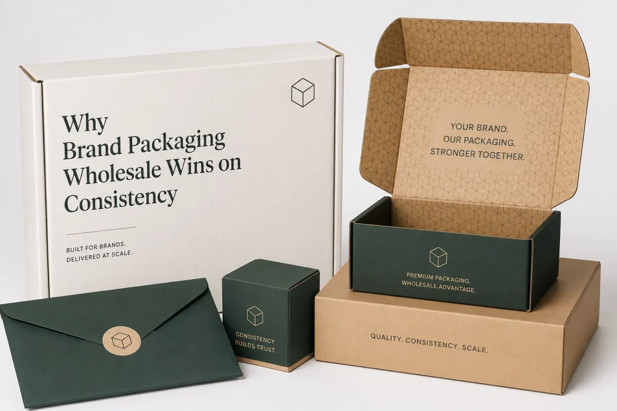Brand Packaging Wholesale: Pricing, Specs, and Ordering