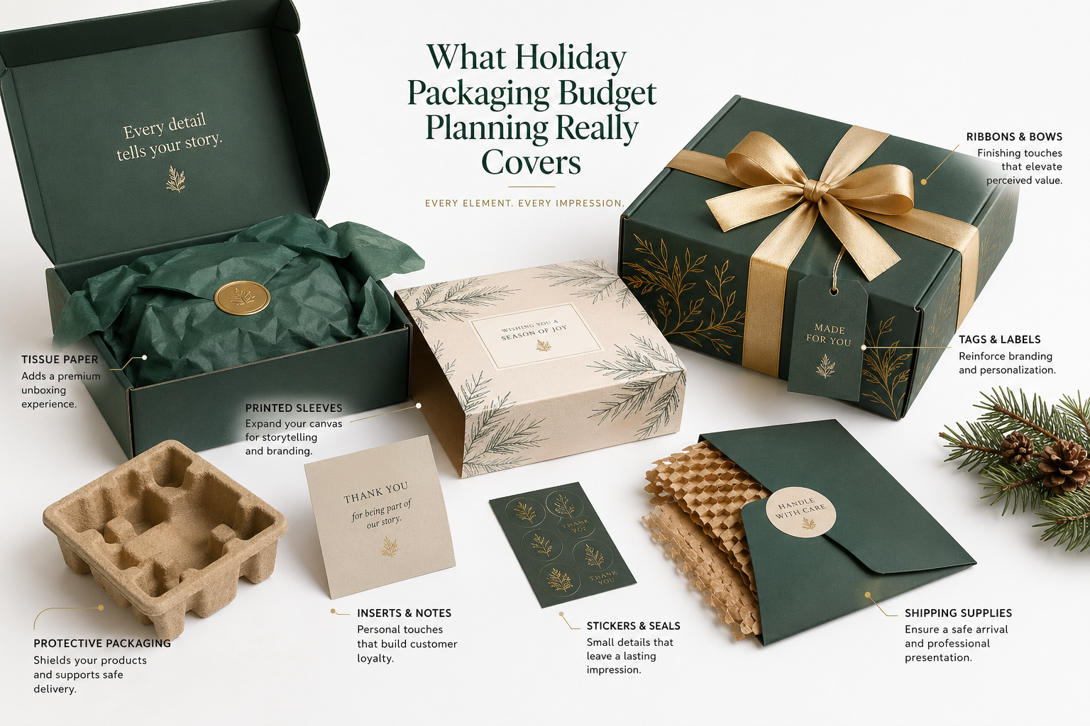 Guide to Holiday Packaging Budget Planning That Holds Up
