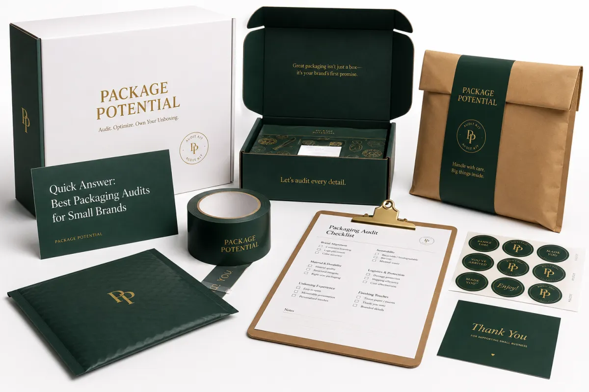 Packaging Audits for Small Brands Practical