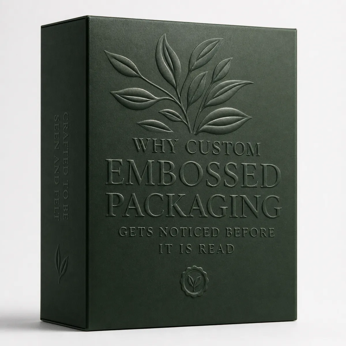 Custom Embossed Packaging: From Touch to Shelf Impact