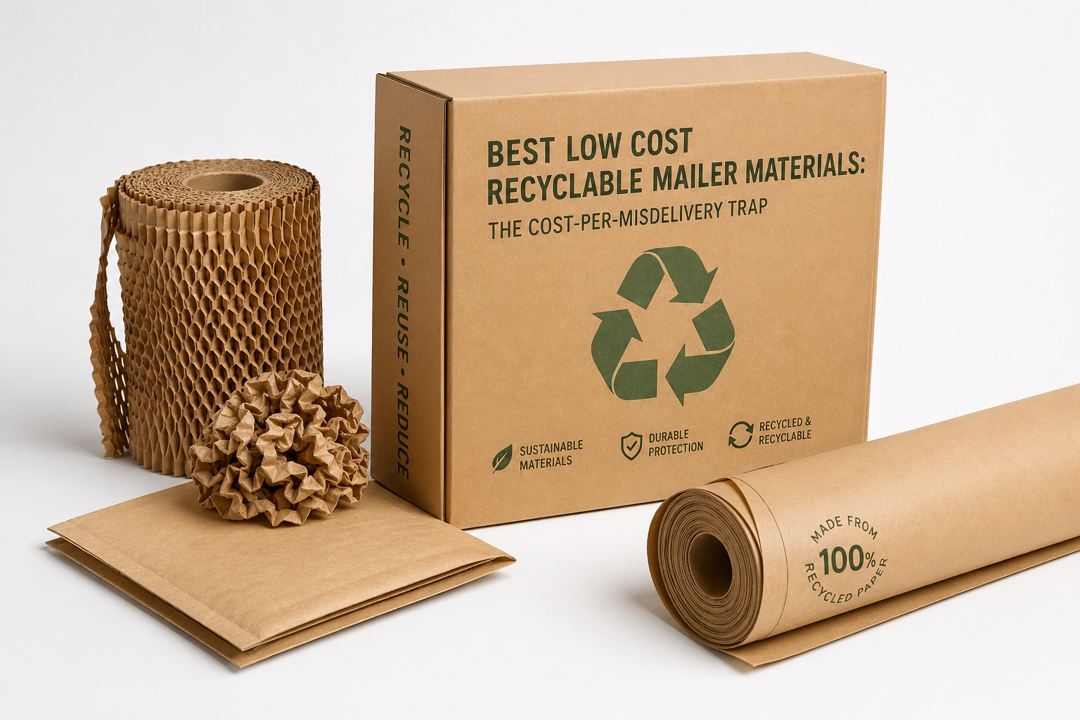 Best Low Cost Recyclable Mailer Materials for Shipping