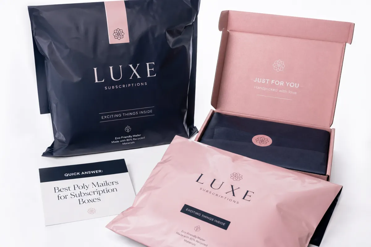Poly Mailers for Subscription Boxes Planning Review