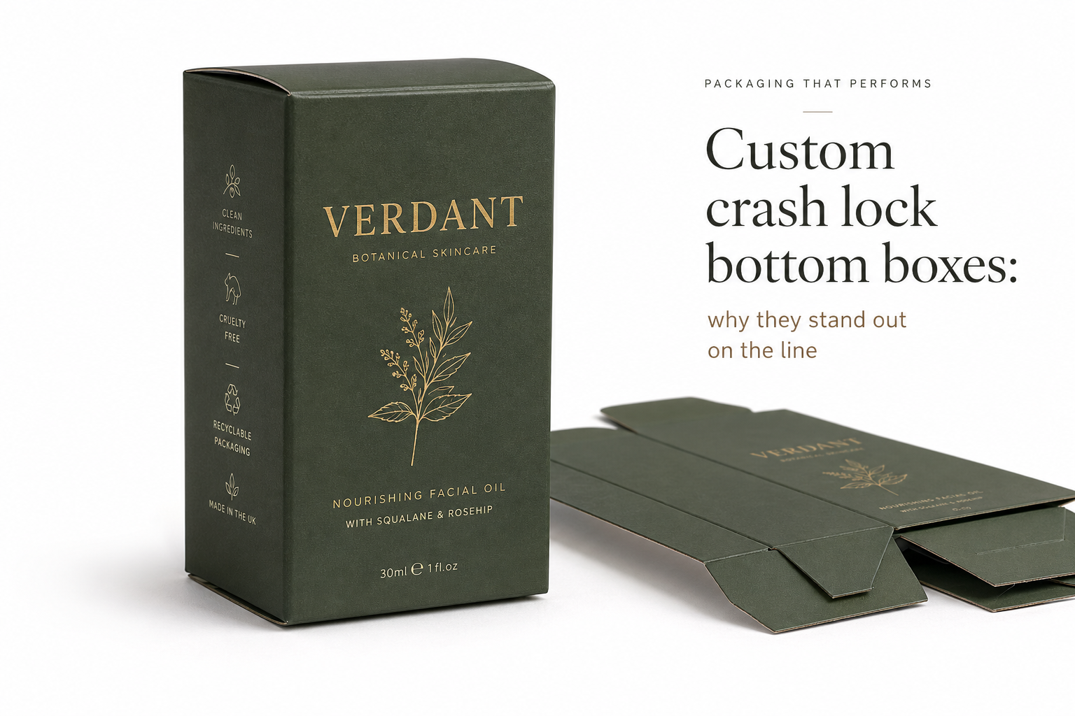 Custom Crash Lock Bottom Boxes: How They Work and Why