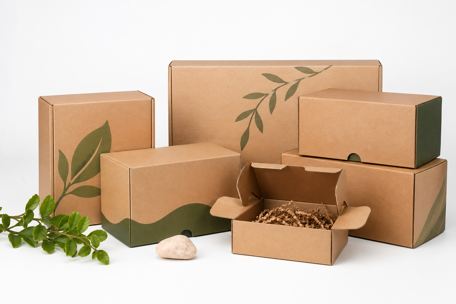 Custom Recycled Cardboard Boxes Wholesale for Brands