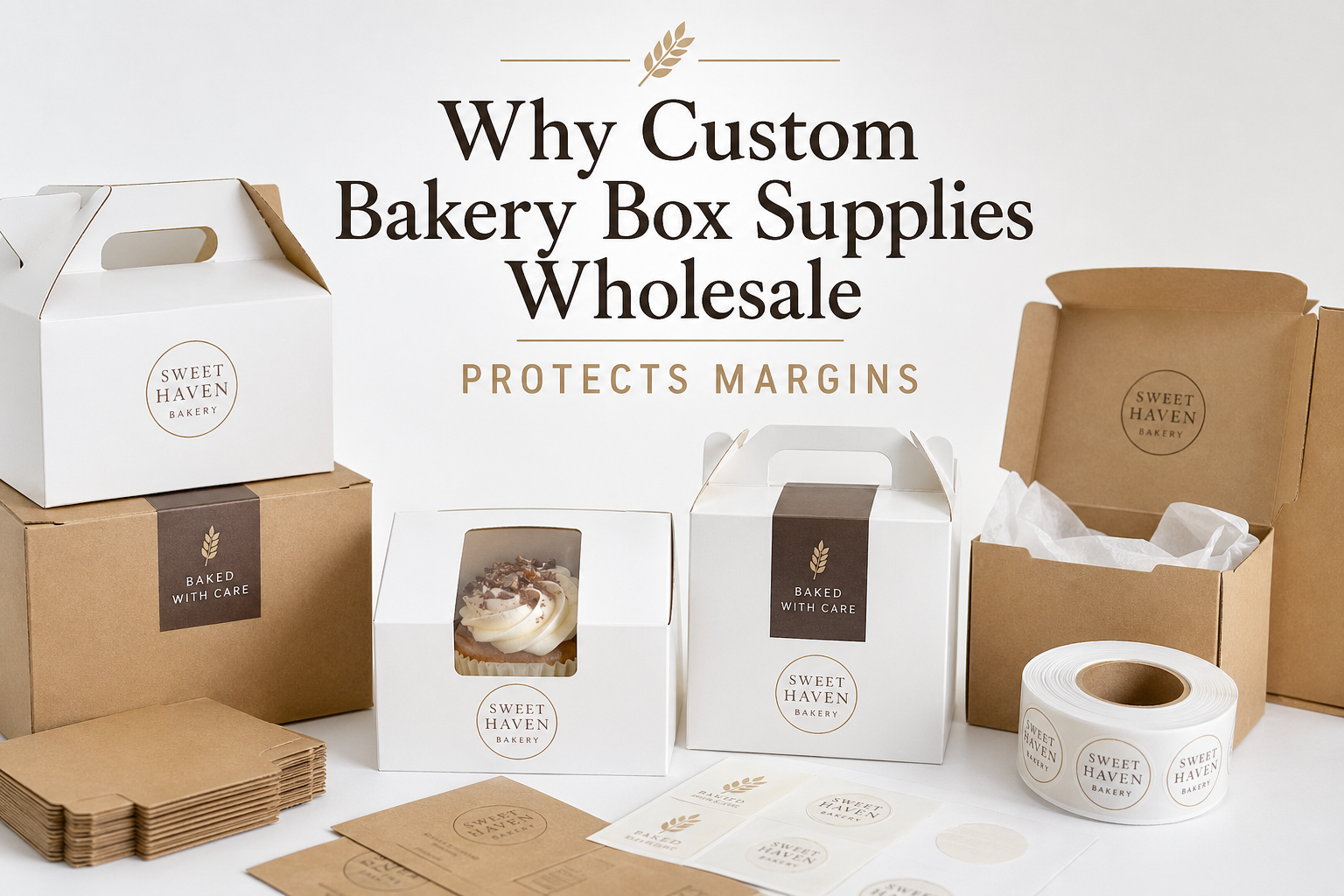 Custom Bakery Box Supplies Wholesale: Costs, Specs, Timeline