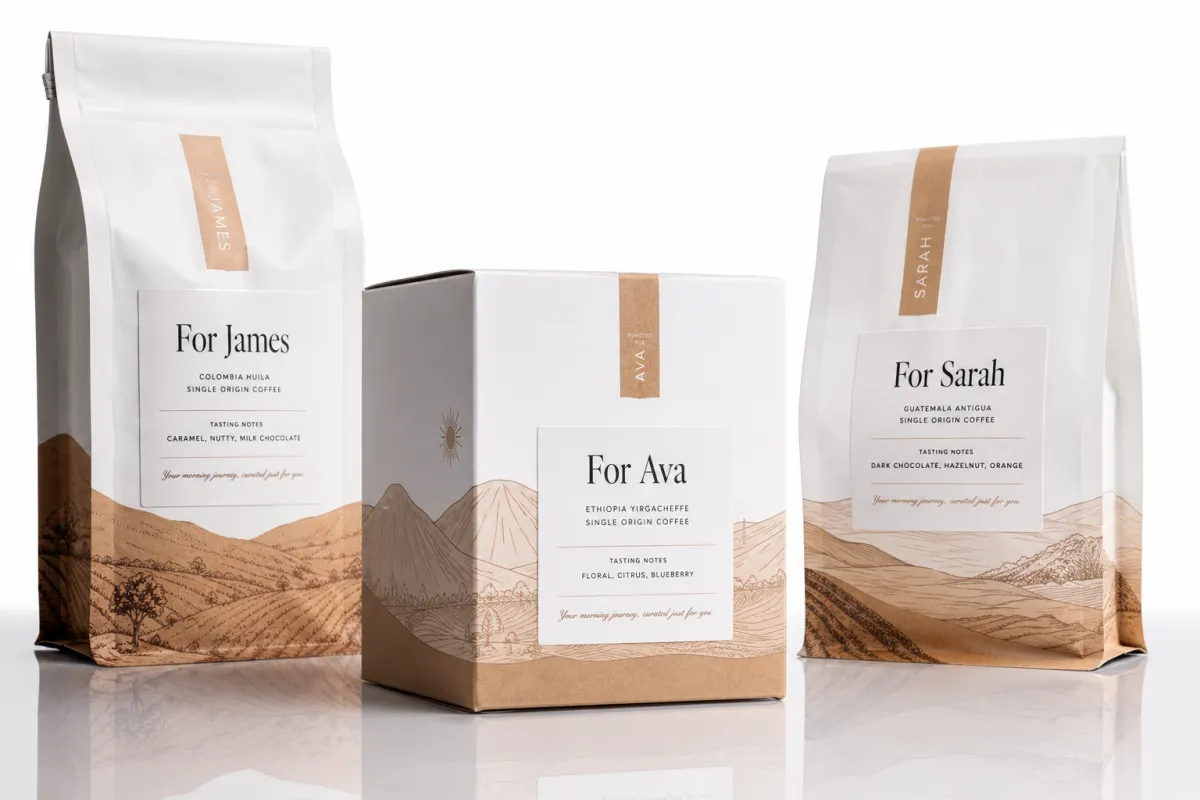 Personalized Packaging for Coffee Brand: Launch Blueprint