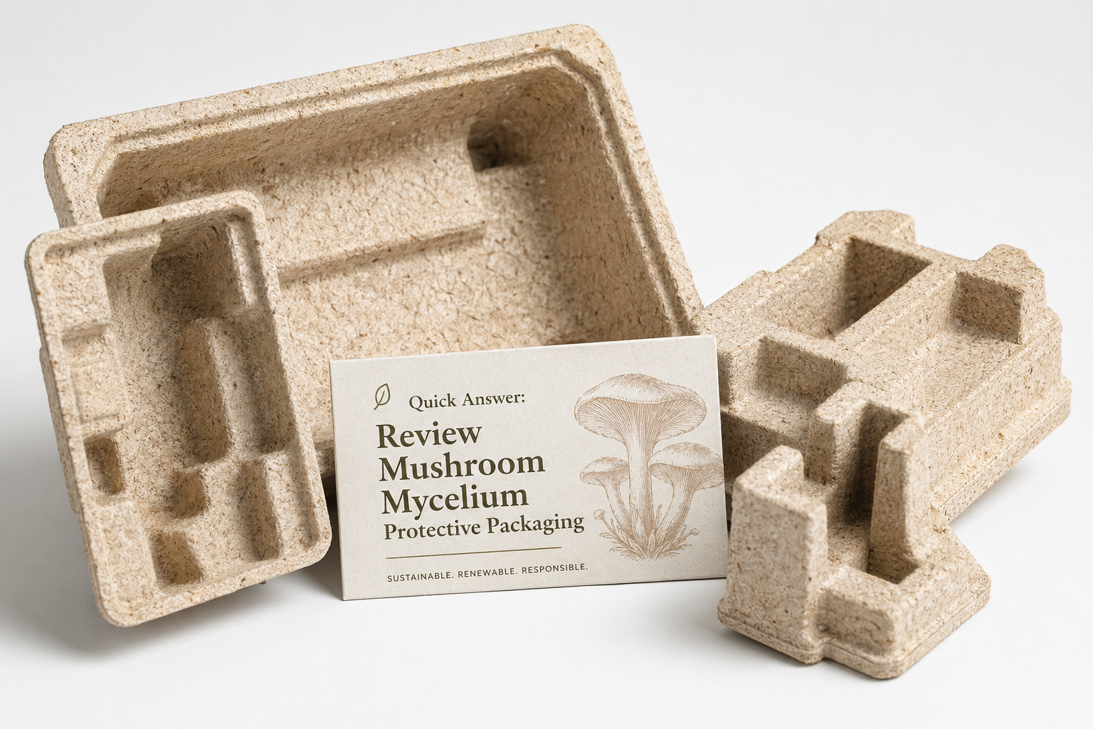 Review Mushroom Mycelium Protective Packaging Options