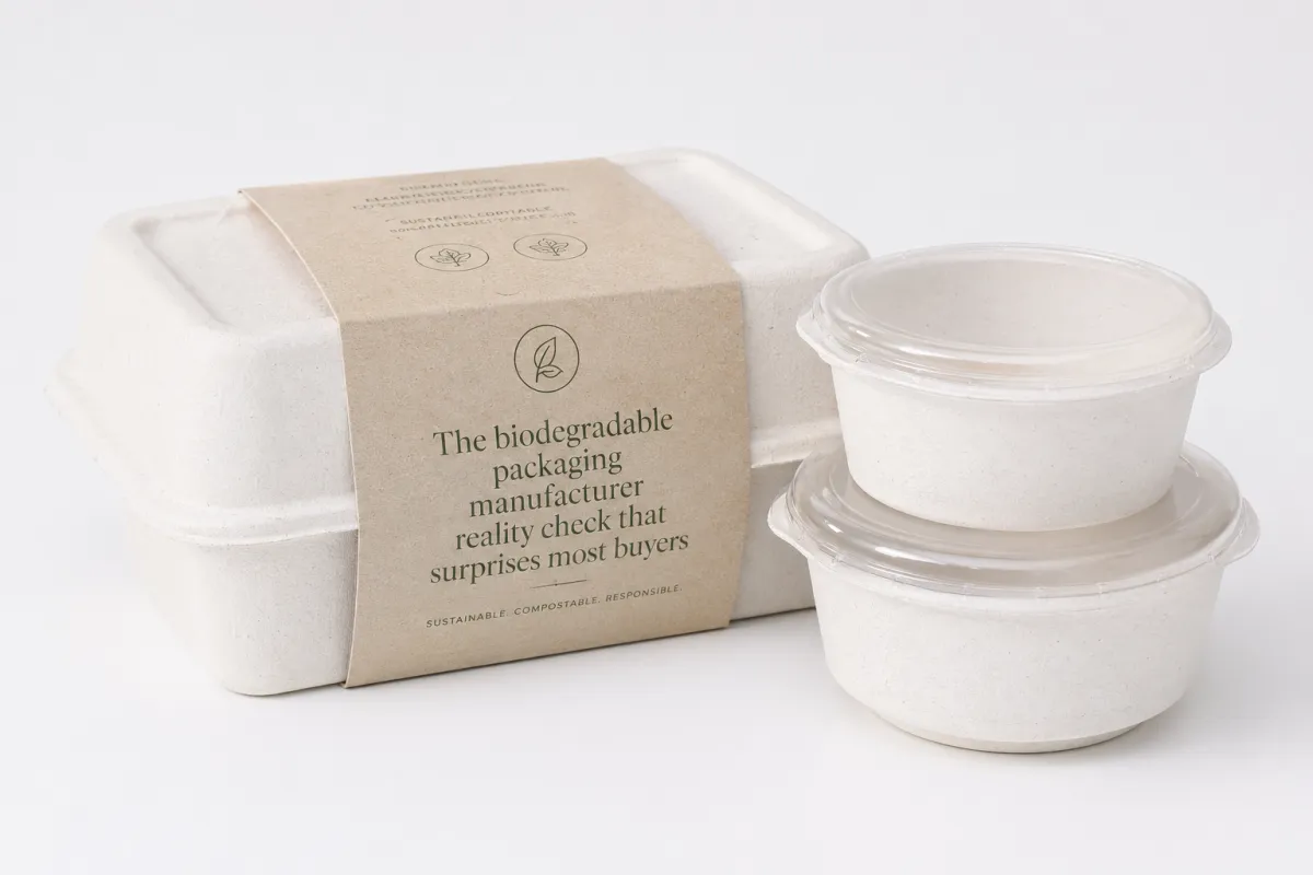 Biodegradable Packaging Manufacturer: Cost Truth