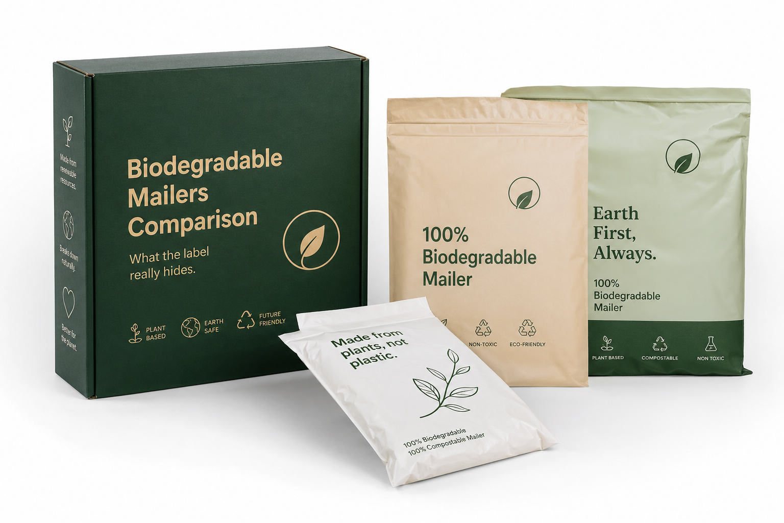 Biodegradable Mailers Comparison: Which Type Wins?