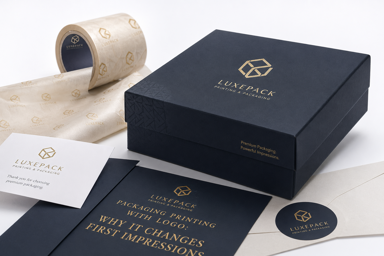 Packaging Printing With Logo: Branding That Sticks