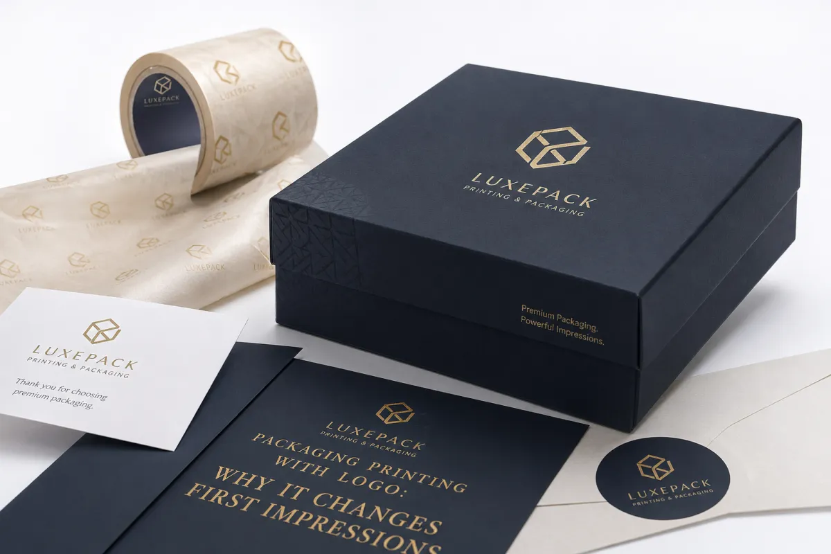 Packaging Printing with Logo Branding Sticks