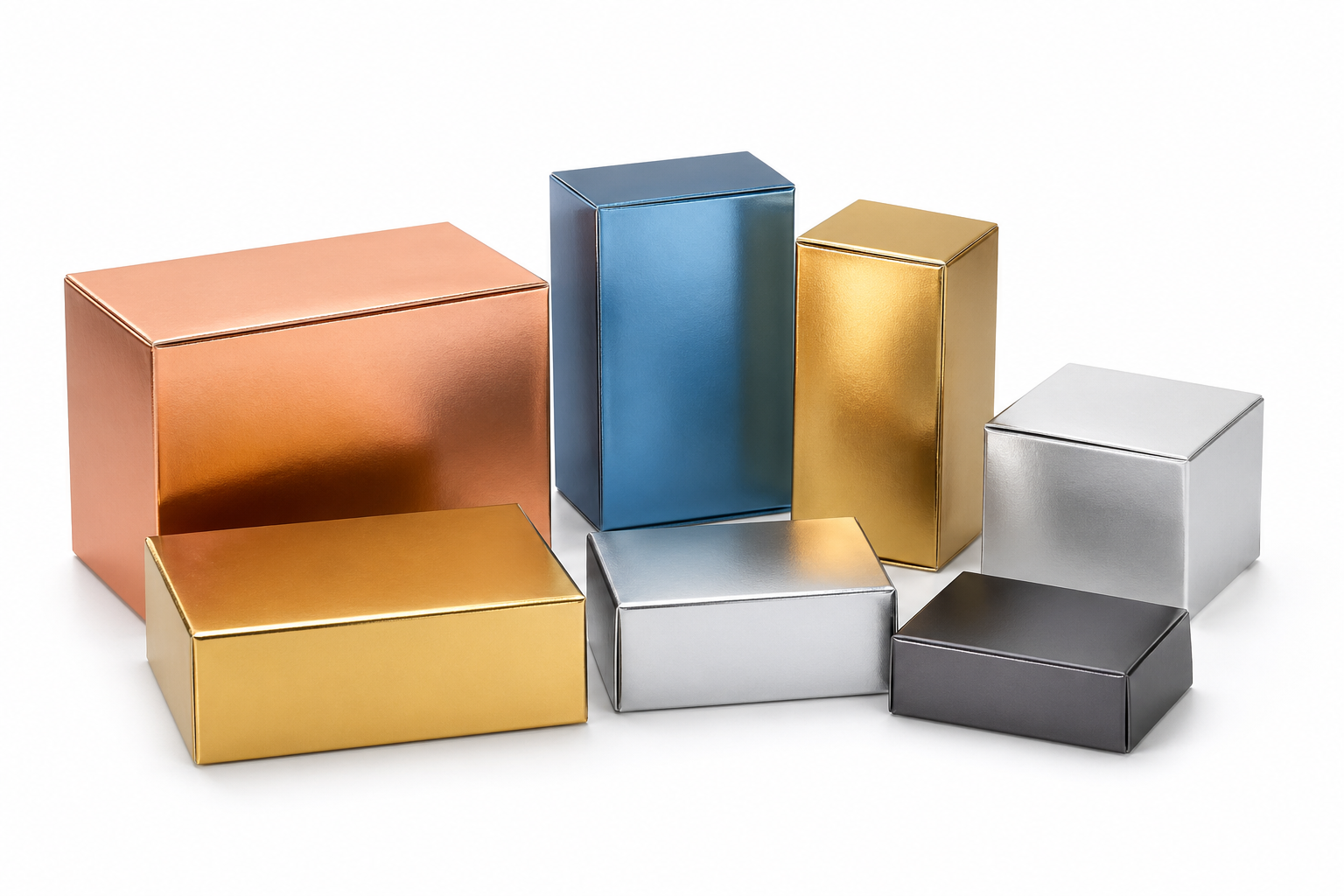 Custom Metallic Boxes Wholesale for Confident Buyers
